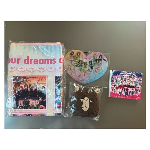 正版Lovelive缪斯东条希二专豪华box音乐专辑毛巾挂件卡套周边