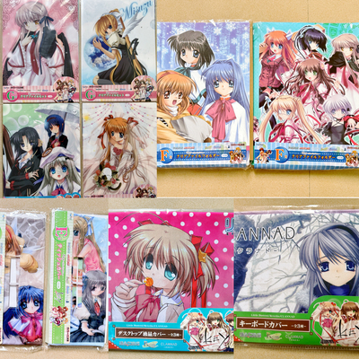 clannad小小克星rewrite雪之少女 air鸟之诗文件夹收纳册动漫周边
