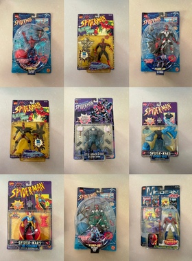 Toybiz蜘蛛侠 奇异博士 美漫模型手办