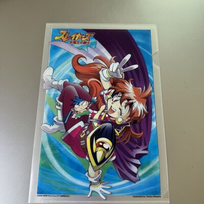 日版正版秀逗魔导士A5特典文件夹水龙王的骑士动漫周边