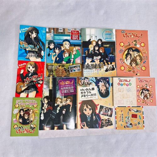 正版官谷轻音少女设定集资料集画册原画平泽唯动漫周边二次元