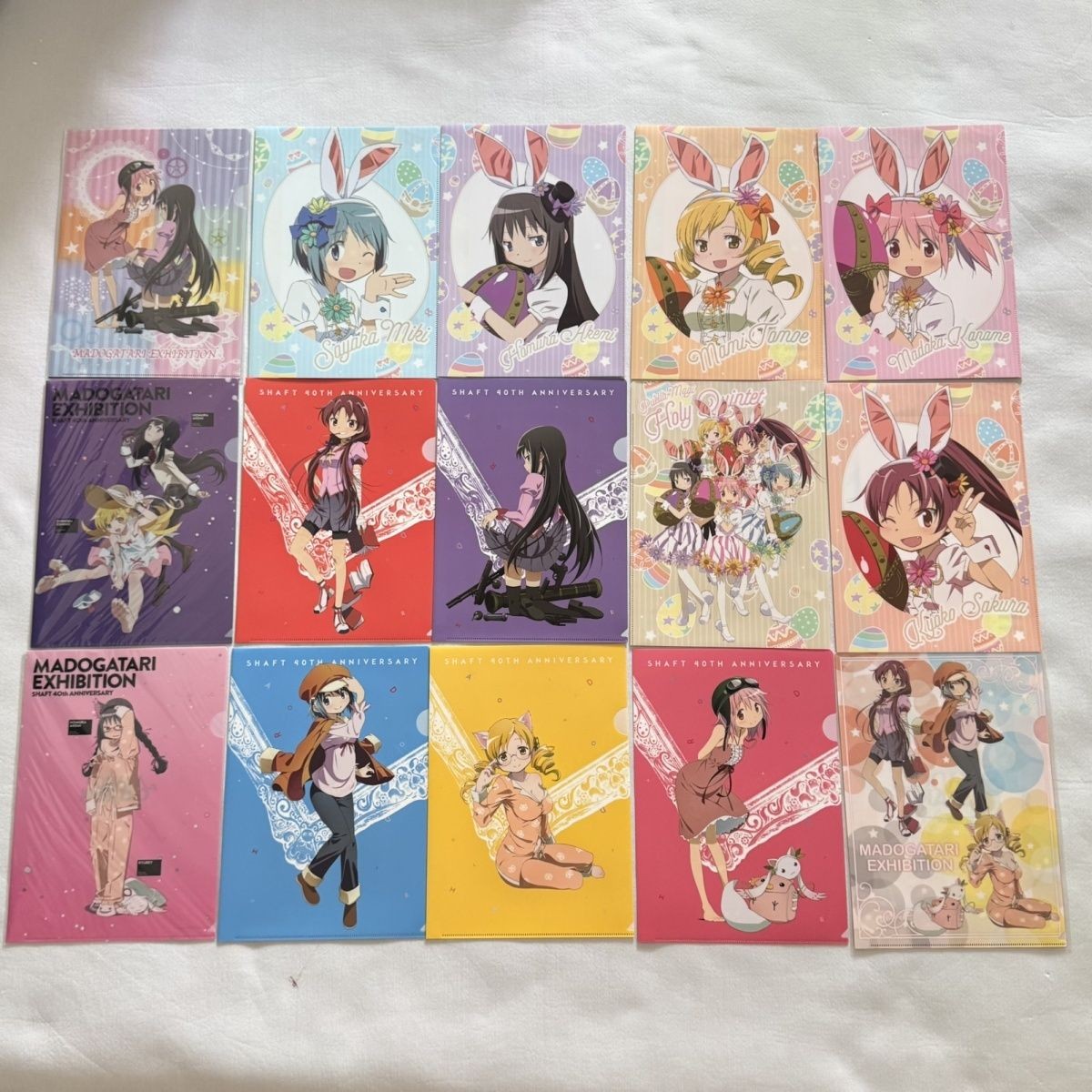 正版魔法少女小圆文件夹Madogatari展鹿目圆动漫周边二次元