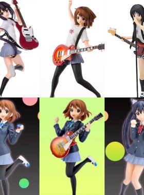 日版 SEGA 轻音少女 K-ON 平泽唯 中野梓 秋山澪 景品 手办 动漫