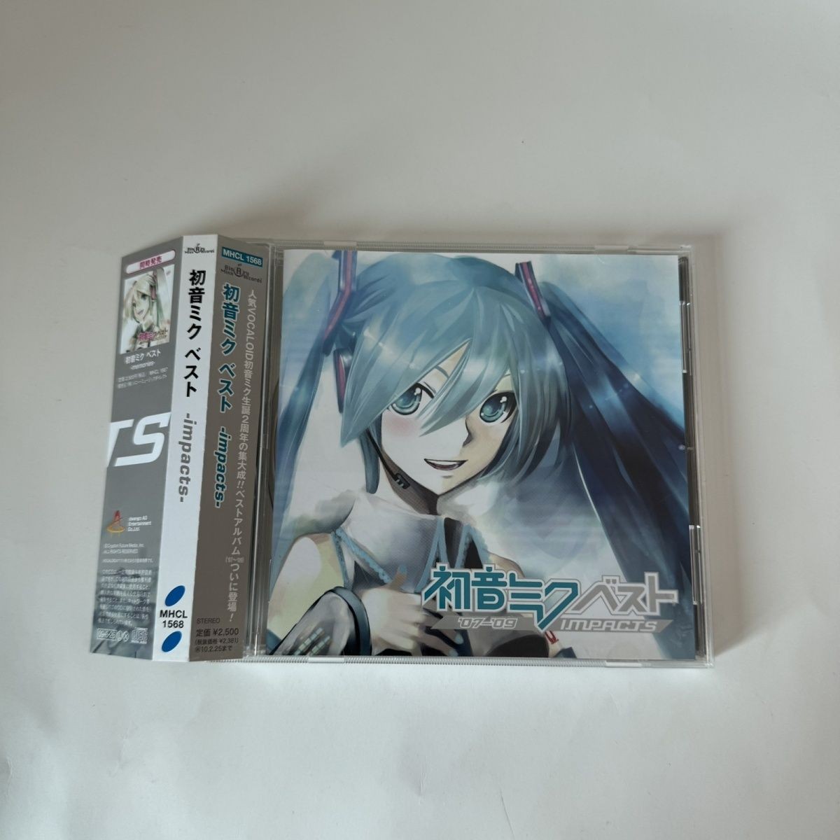 正版初音未来音乐碟片Impacts VOCALOID甩葱歌动漫周边