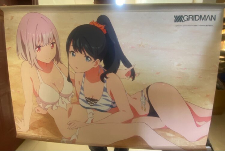 电光超人古立特 GRIDMAN 动漫挂画海报 新条茜 宝多六花 日版