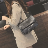 Вместительная и большая демисезонная сумка через плечо, изысканный стиль, коллекция 2022, городской стиль