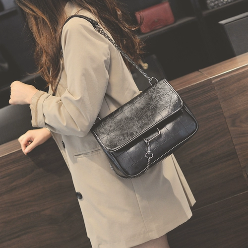 Вместительная и большая демисезонная сумка через плечо, изысканный стиль, коллекция 2022, городской стиль