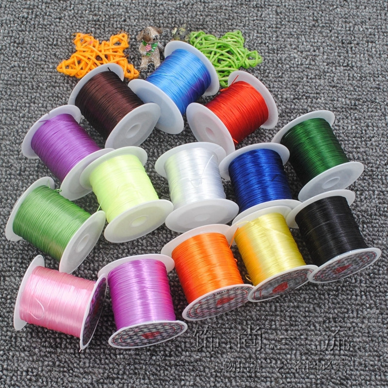 diy弹力线佛珠水晶石榴石手链