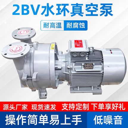 2BV系列水环式真空泵高真空水循环真空泵质保一年全国包邮可开票