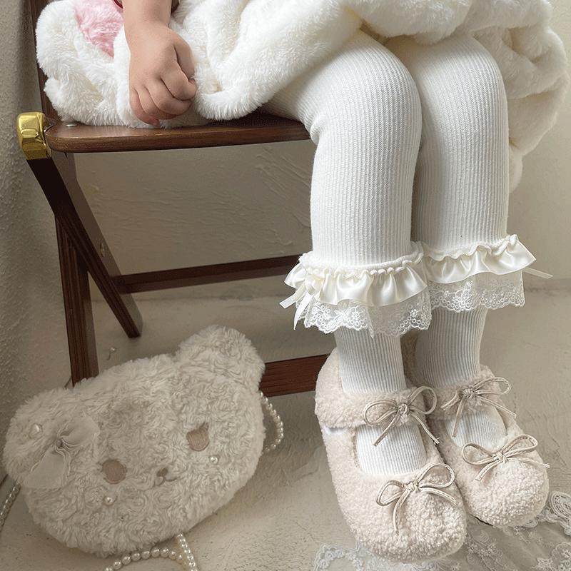 女小童加绒加厚连裤袜冬保暖打底裤女宝宝蝴蝶结花边洛丽塔打底裤,童装/婴儿装/亲子装,儿童袜子(0-16岁),淘宝优惠券,粉丝福利购,淘宝优惠卷
