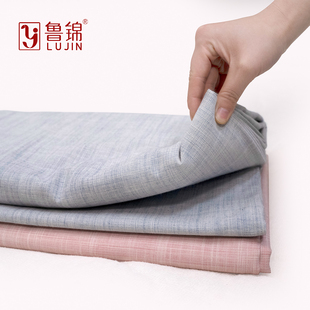 鲁锦纯棉老粗布床单单件纯棉新疆棉柔软细腻1.8米2m床 素色lujin