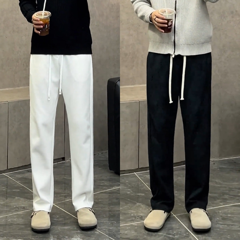 休闲直筒裤舒适宽松百搭