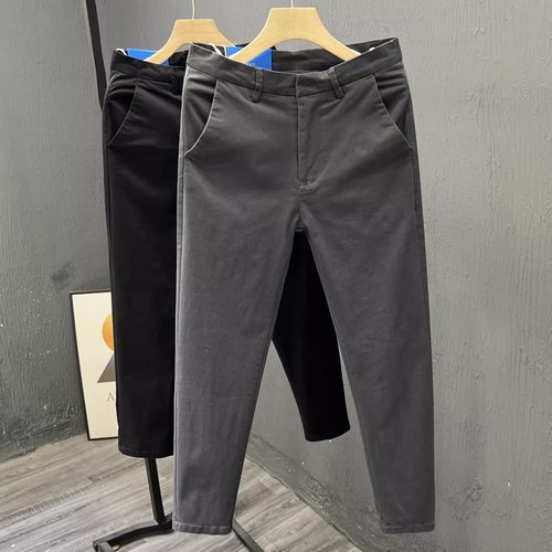 纯棉九分裤休闲裤潮牌