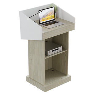 演讲台发言台会议室讲台桌发言席木质迎宾接待台礼宾咨询引导台