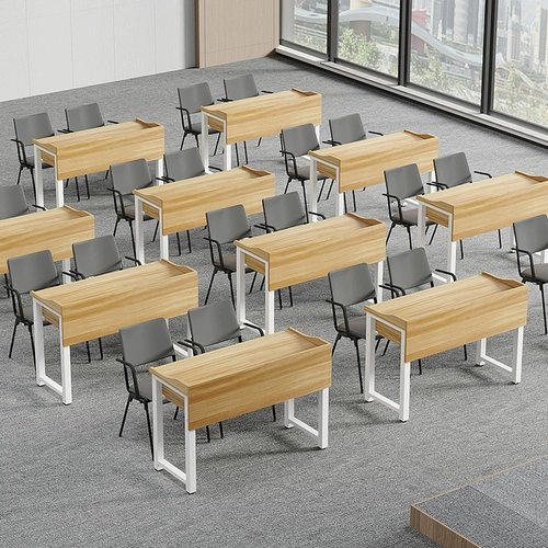 Тренировочный стол школьный стол простой офисный стол, комбинация стула Прямоугольный компьютерный стол