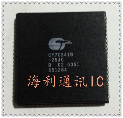 CY7C341B-25JC  实图现货