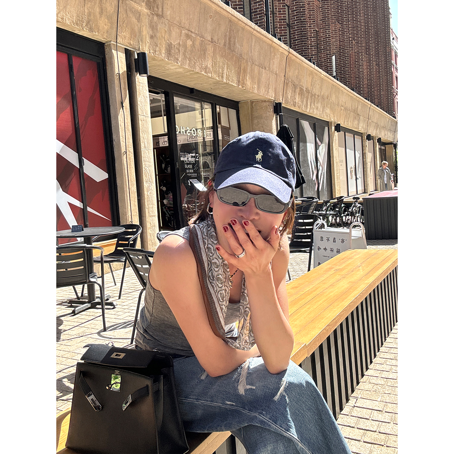 羊毛天丝面料修身叠穿背心