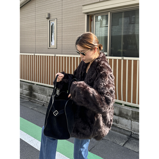 YANGLE_2025年冬季新款小胎羔真毛真皮高级稀缺小湖羊皮草外套女