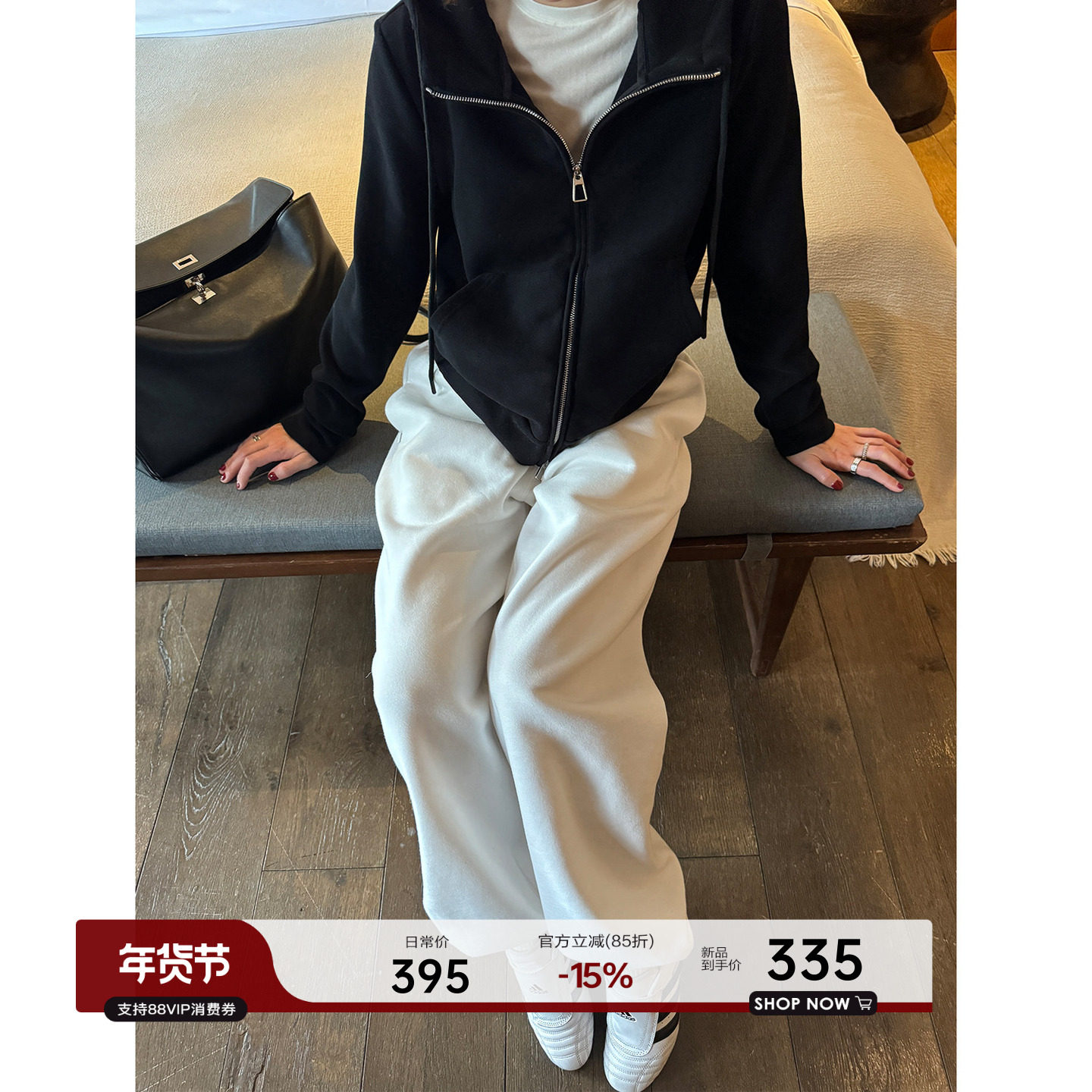 YANGLE_加厚连帽卫衣女2025年冬季新款韩版宽松休闲慵懒叠穿外套,女装/女士精品,卫衣/绒衫,淘宝优惠券,粉丝福利购,淘宝优惠卷