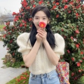 新款 薄棉布包清新小碎花单肩包斜挎包薄 复古碎花包ins章若楠同款