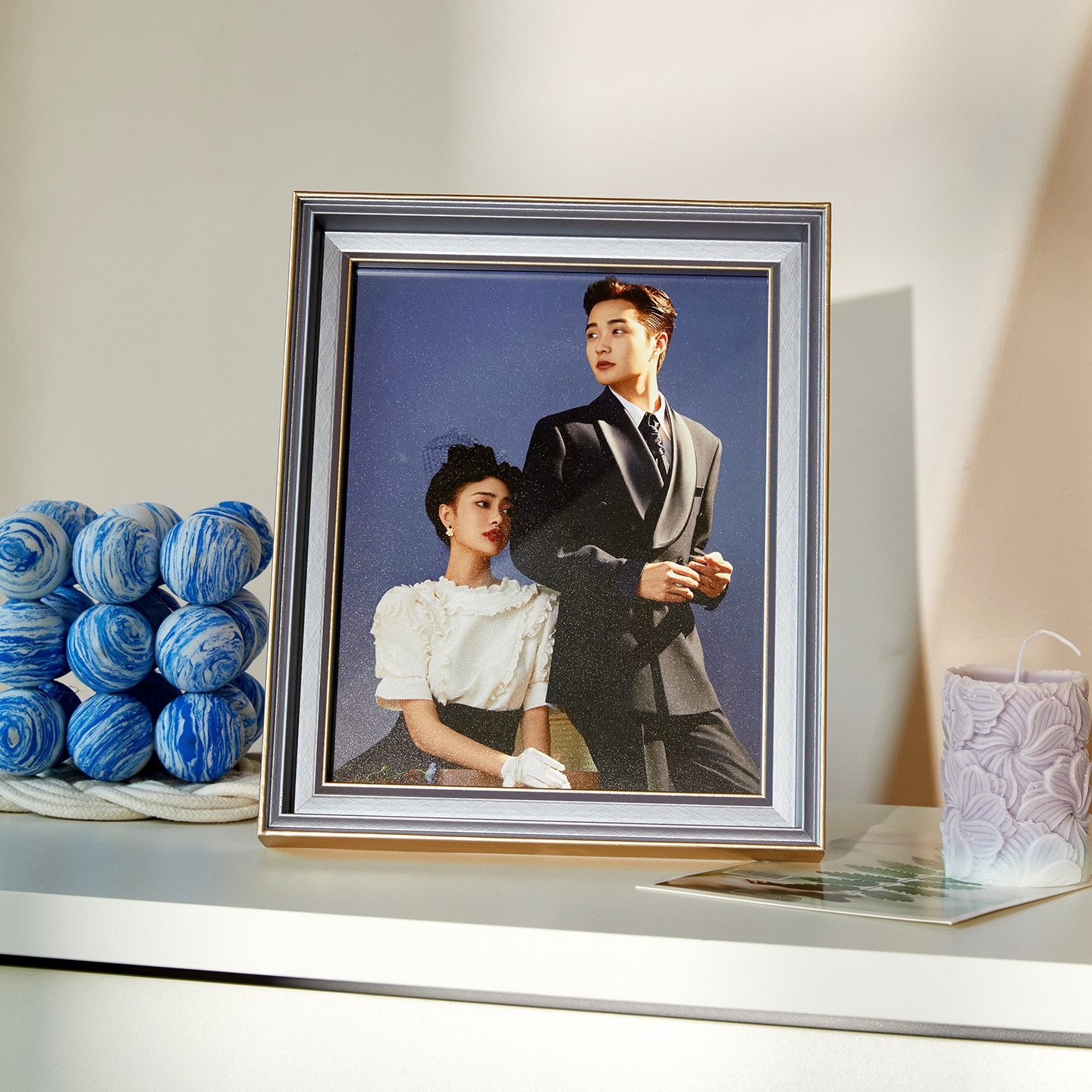 相框环保高分子材质轻奢简约