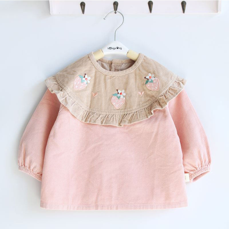 女宝宝罩衣吃饭防水防脏厚灯芯绒反穿衣儿童秋冬新款纯棉护衣围兜,童装/婴儿装/亲子装,反穿衣/罩衣,淘宝优惠券,粉丝福利购,淘宝优惠卷