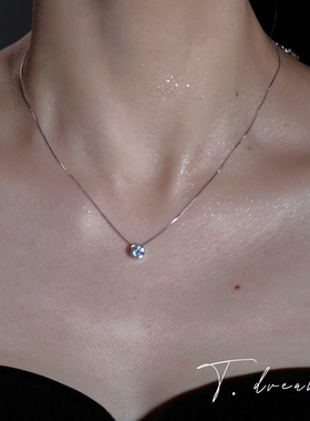 nicedream简约高级感锆石项链