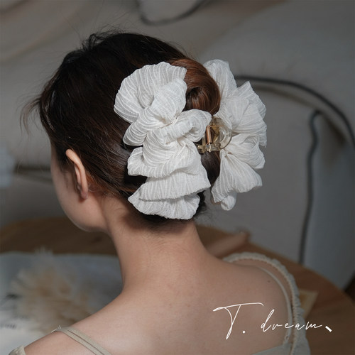 仲夏夜之梦原创慵懒多层奶油发抓