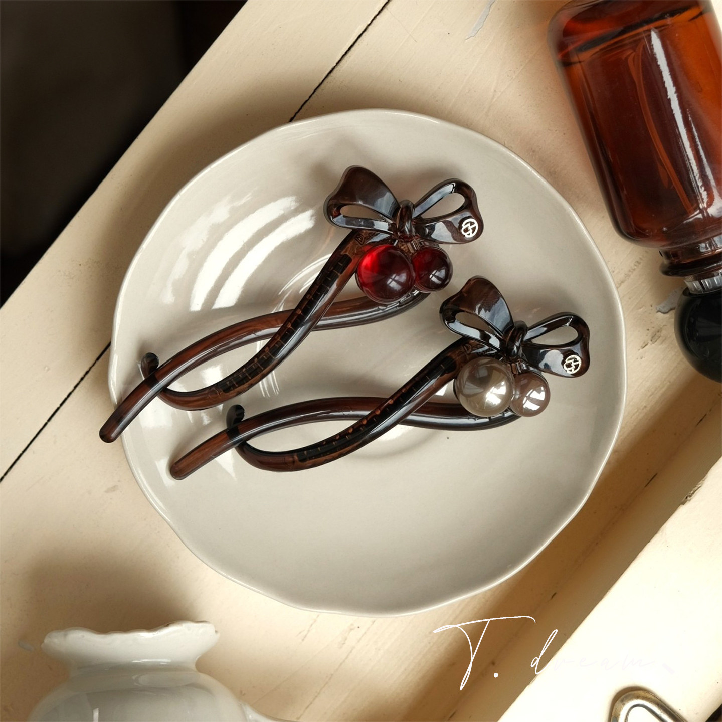 仲夏夜之梦法式蝴蝶结懒人扭扭夹