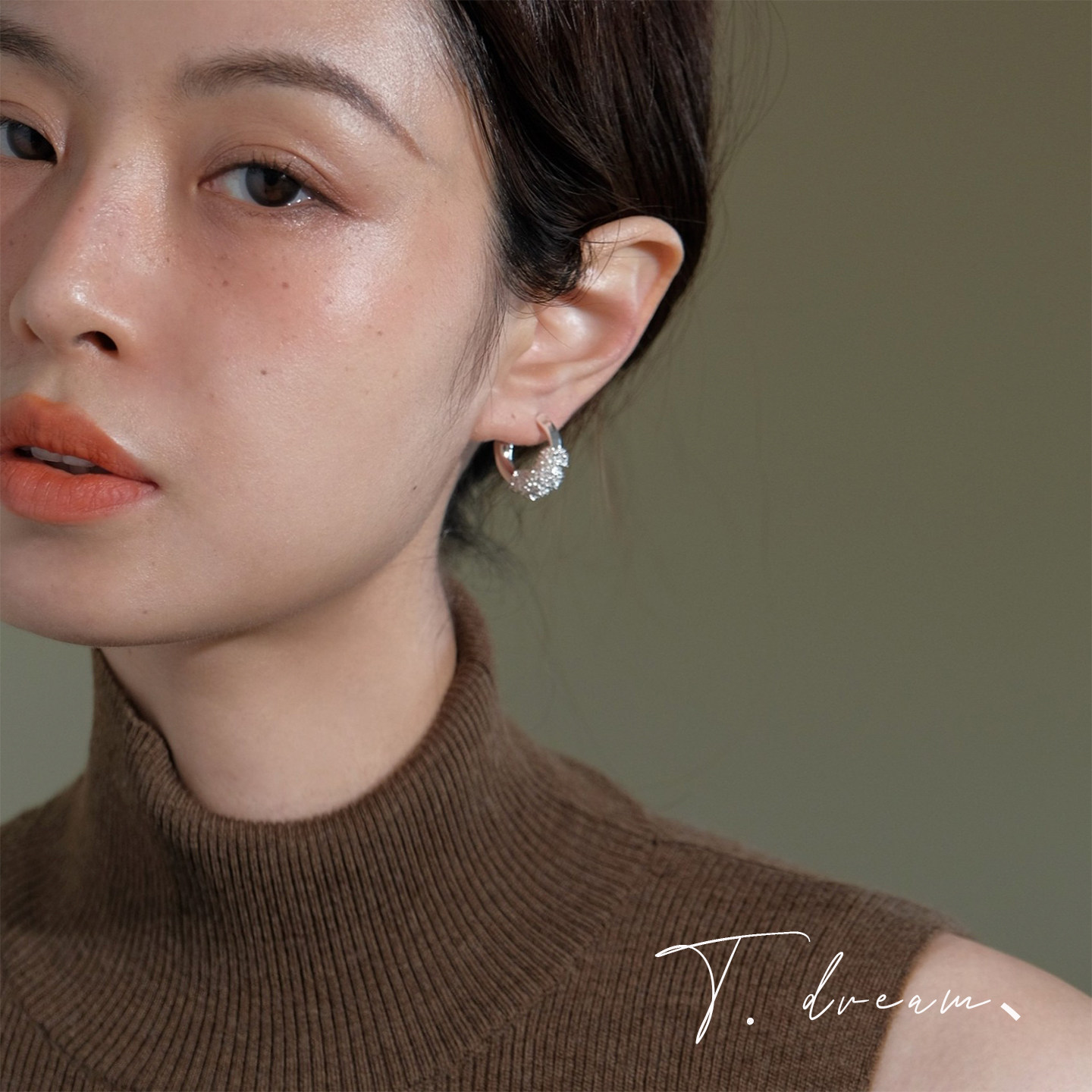 《圣日耳曼》法式简约圈圈耳环女小众设计高级感耳饰耳钉2026新款,饰品/流行首饰/时尚饰品新,耳环,淘宝优惠券,粉丝福利购,淘宝优惠卷