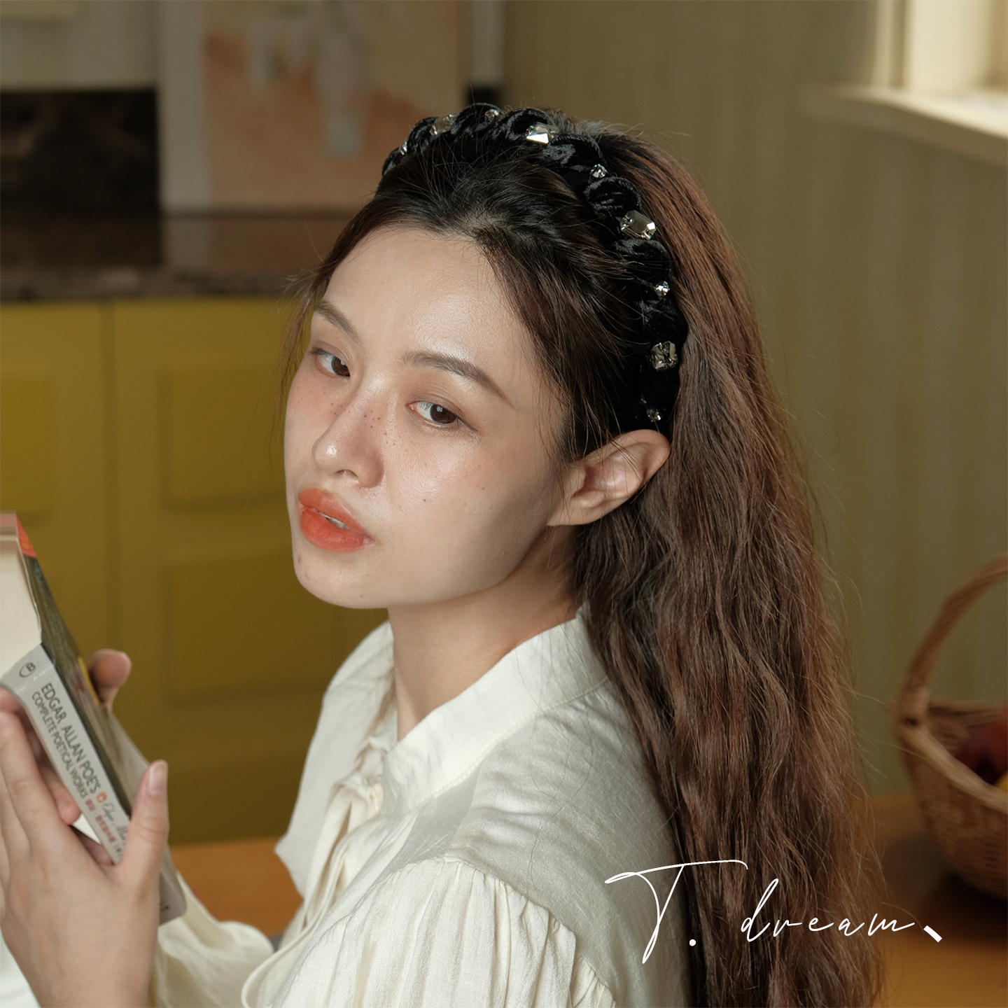 仲夏夜之梦复古重工水晶缠绕发箍