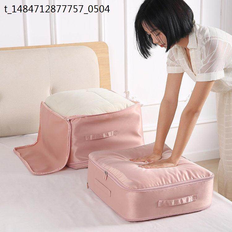 sufecoco羽绒服收纳袋压缩袋蚕丝棉被整理袋羽绒服被褥专用收纳包,收纳整理,被子防尘袋,淘宝优惠券,粉丝福利购,淘宝优惠卷