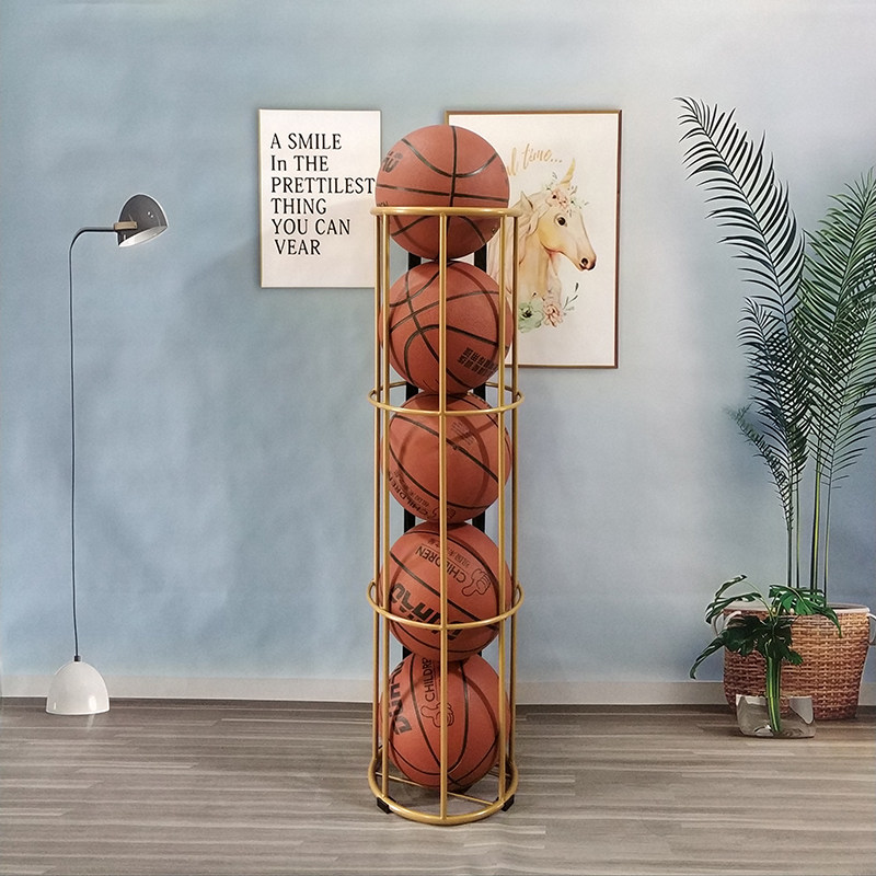 篮球架收纳筐儿童室内球类摆放架