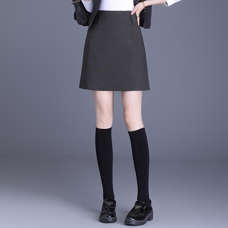 高腰显瘦百搭短裙A字裙半身裙