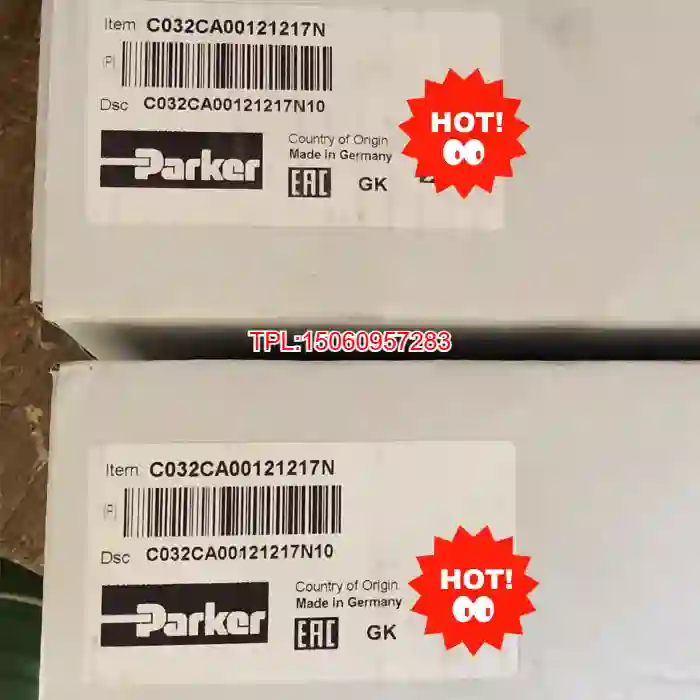 【议价】原装C032CA00121217N10，PARKER