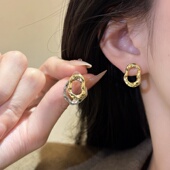 小众精致高级感两戴耳钉女2025新款 爆款 独特耳环气质轻奢简约耳饰