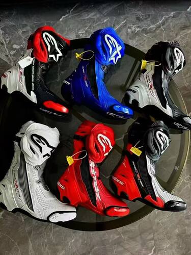 a星骑行靴 Alpinestars Supertech R 摩托机车竞技透气赛车鞋靴子