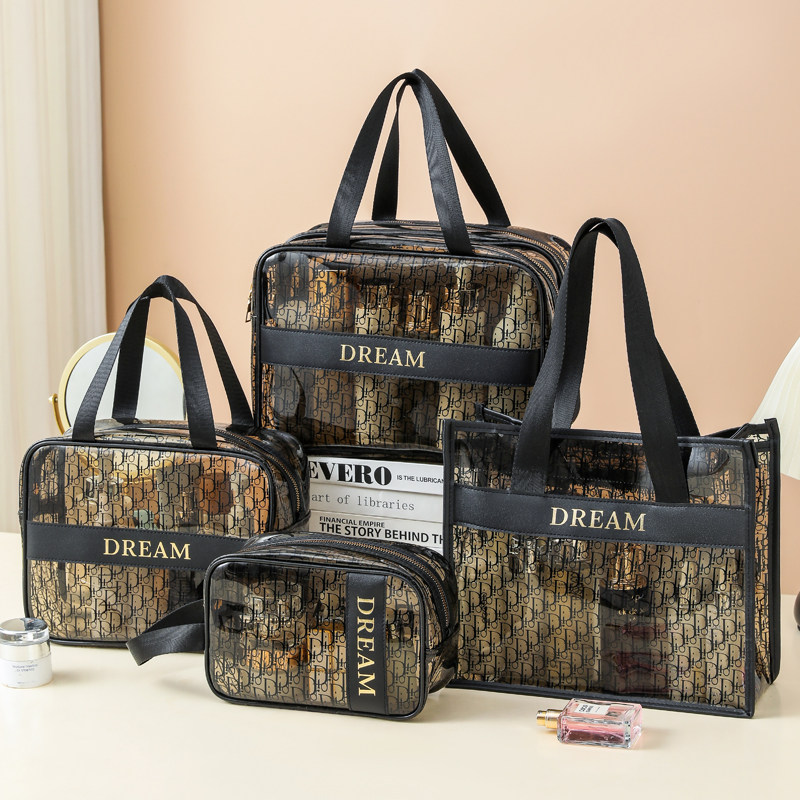 化妆包女2025新款便携手提大容量干湿分离化妆品收纳袋防水洗漱包,收纳整理,化妆包,淘宝优惠券,粉丝福利购,淘宝优惠卷