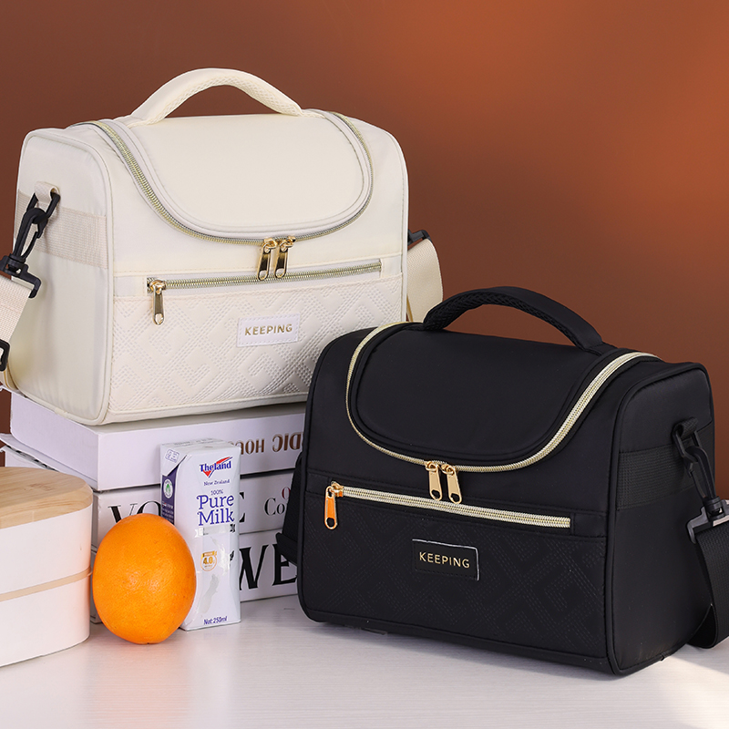 保温包铝箔可斜挎手提便当包