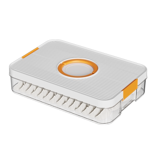 饺子食品级保鲜冷冻密封保鲜盒水饺馄饨抄手速冻家用厨房加深专用