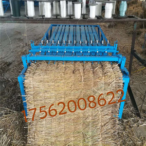 厂促草绳机 稻草绳编织机 半自动小型打绳器 粗细快慢可调节品u.