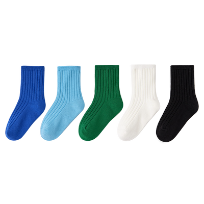 「新100%棉」全棉无骨儿童袜子