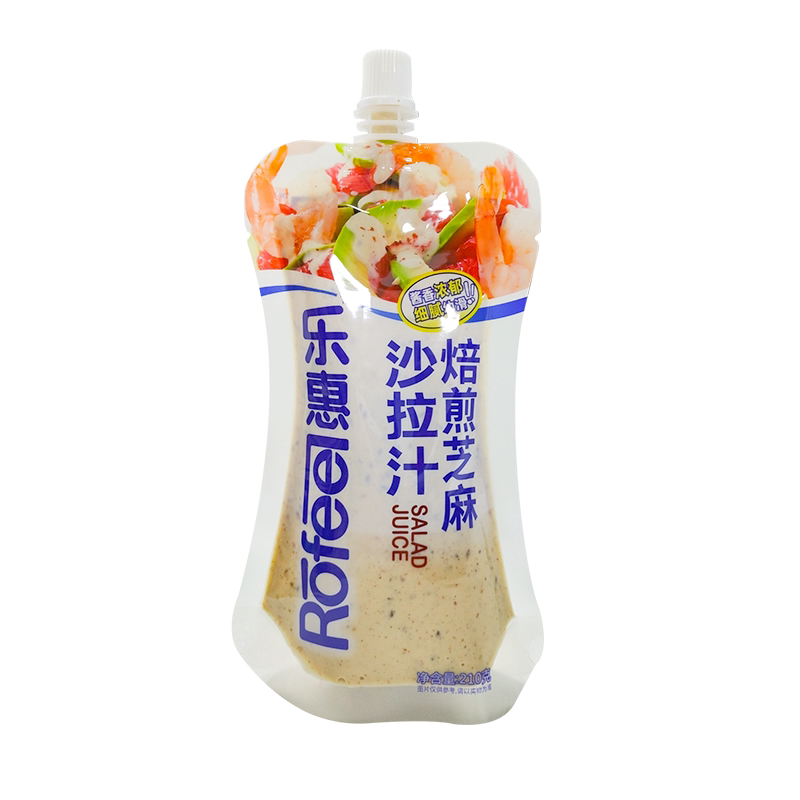 210g袋装手抓饼芝麻沙拉酱乐惠