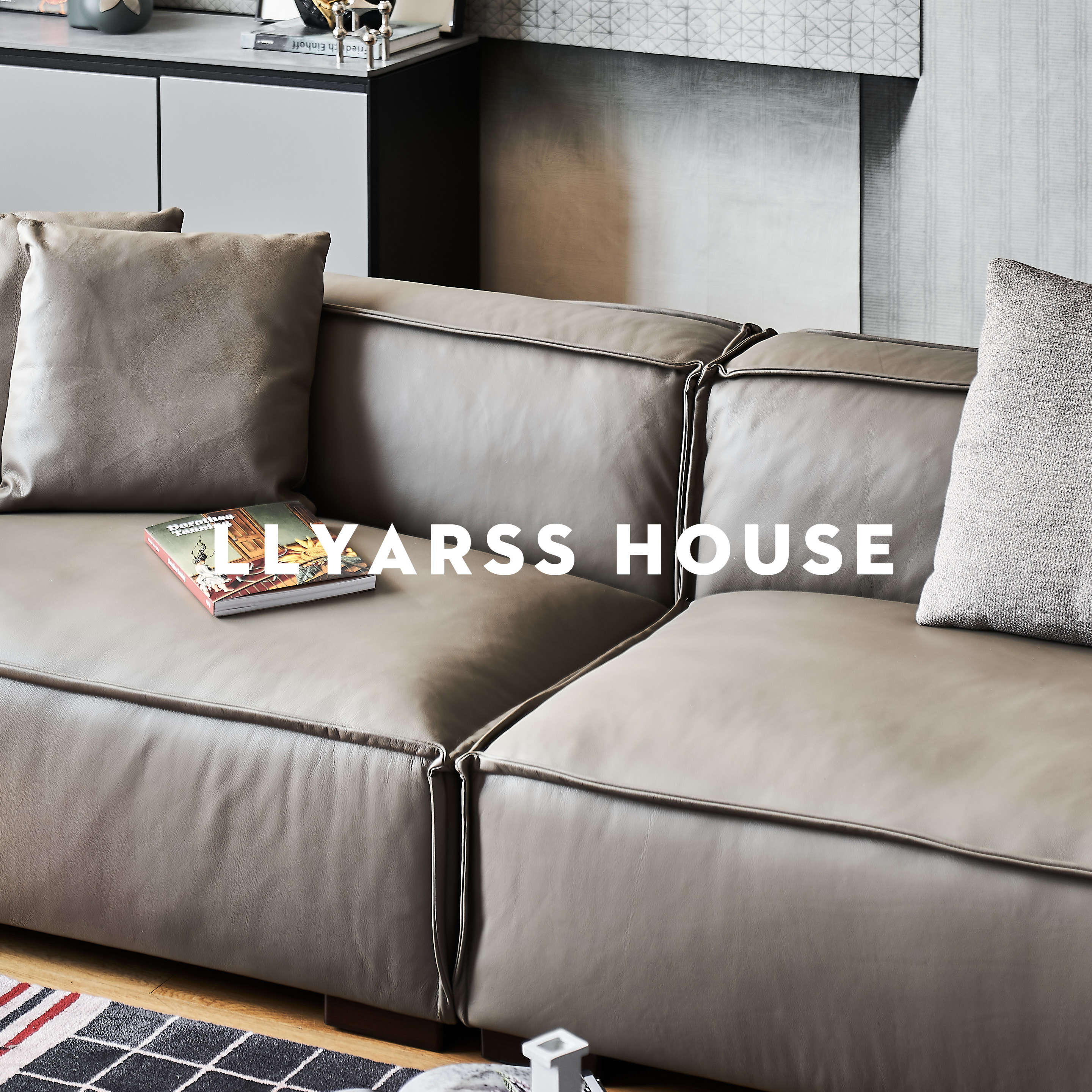 LLYARSS利亚斯/皮沙发/意式简约/新款设计/客厅三人位真皮沙发/FN