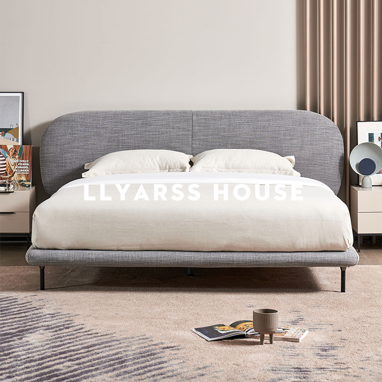 LLYARSS利亚斯布艺床意式极简