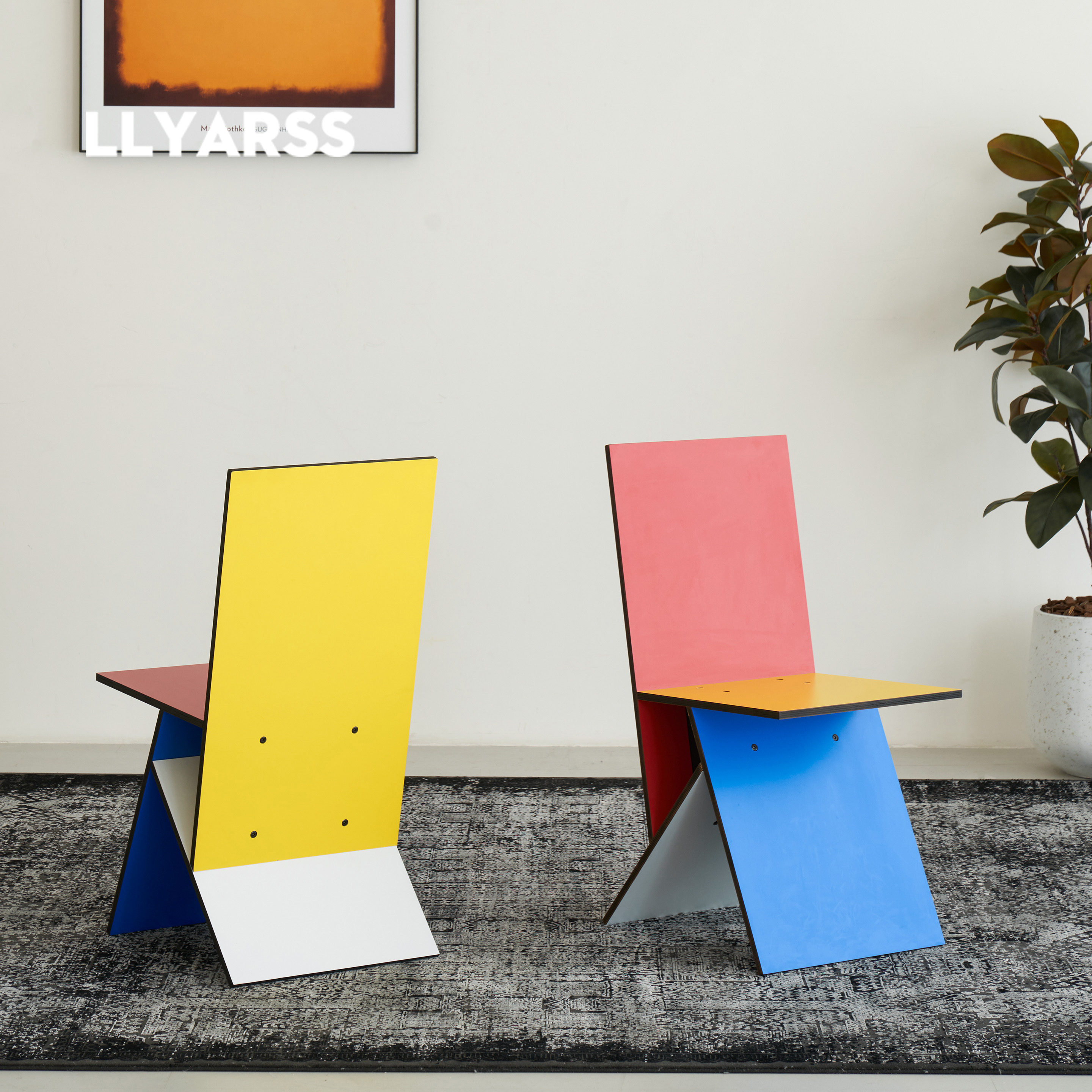 LLYARSS利亚斯设计师中古休闲椅