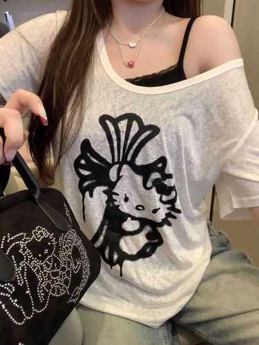 夏季蝴蝶结蕾丝内搭上衣打底纯欲