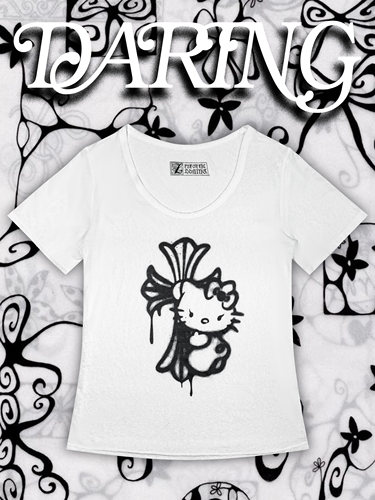 大U领微透夏正肩薄款纯欲T恤斜肩