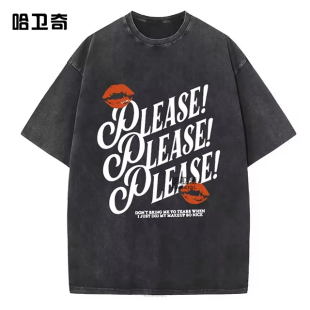 Sabrina Carpenter Merch Fan T shirt新款音乐周边水洗短袖T恤衫
