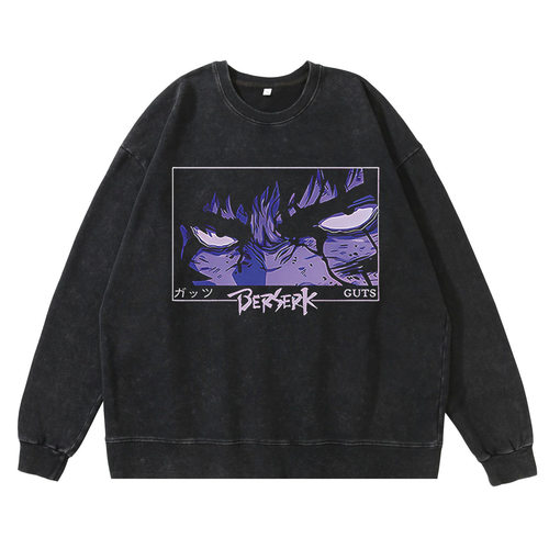 Japanese Anime Fashion Long Sleeve T Shirt Retro Manga Mania